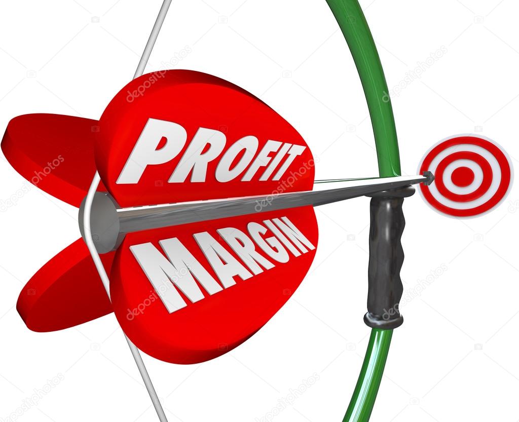 Profit Margin Bow Arrow