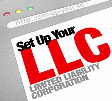 Set Up Your LLC Limited Liability Corporation Website Online Hel clipart
