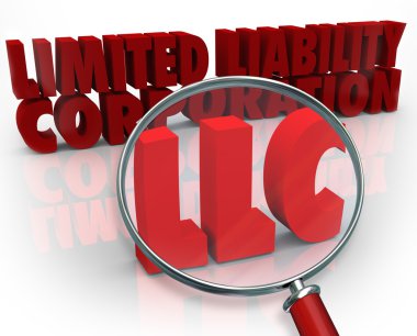 Magnifying Glass Limited Liability clipart