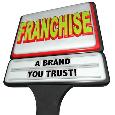 franchise Restoran iş işareti marka