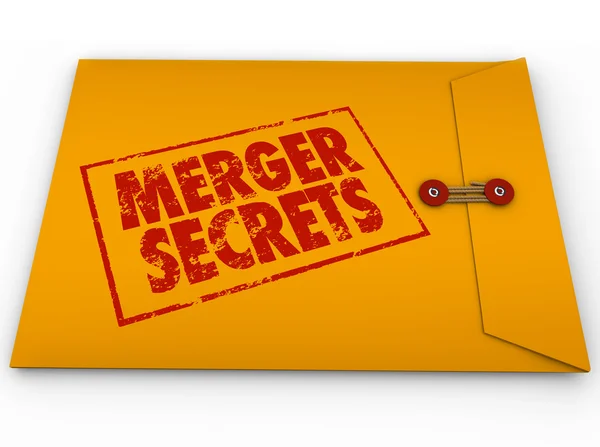 Merger Secrets — Stock Photo, Image