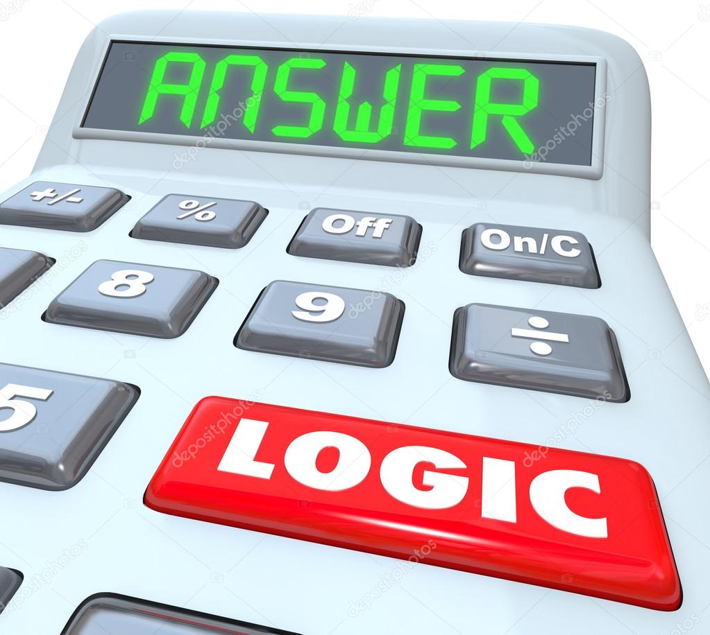 Logic Word Calculator Numbers Formula