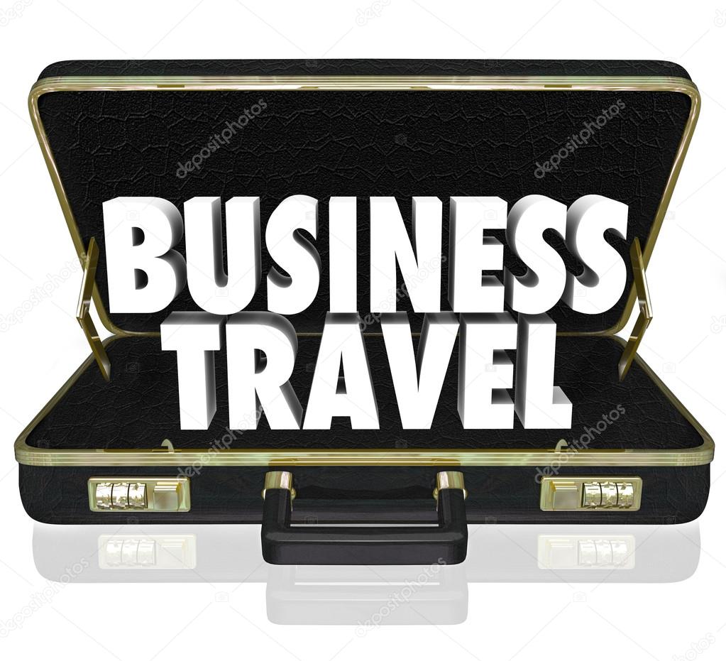 Business Travel Briefcase Words