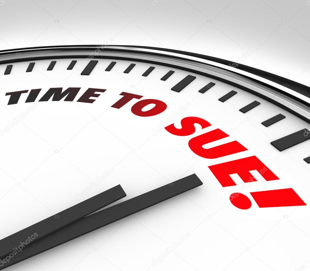 Time to Sue Clock Stock Photo by ©iqoncept 46022835