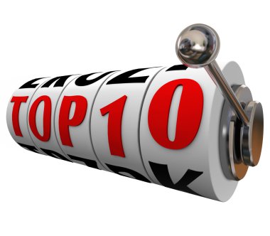 En iyi 10 10 Slot Makine tekerlekler