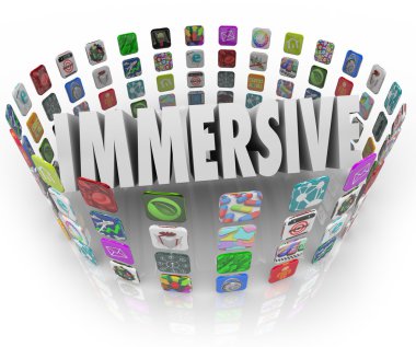 sürükleyici kelime app simgeleri