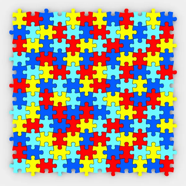 Puzzel stukjes achtergrond — Stockfoto