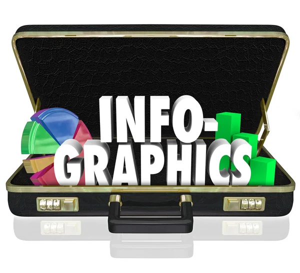 Infographics portfölj försäljning — Stockfoto