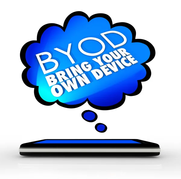 Byod-Smartphone — Stockfoto