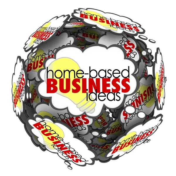 Negócio baseado em casa — Fotografia de Stock