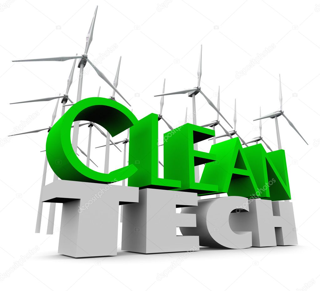 Clean Tech Windmill Farm