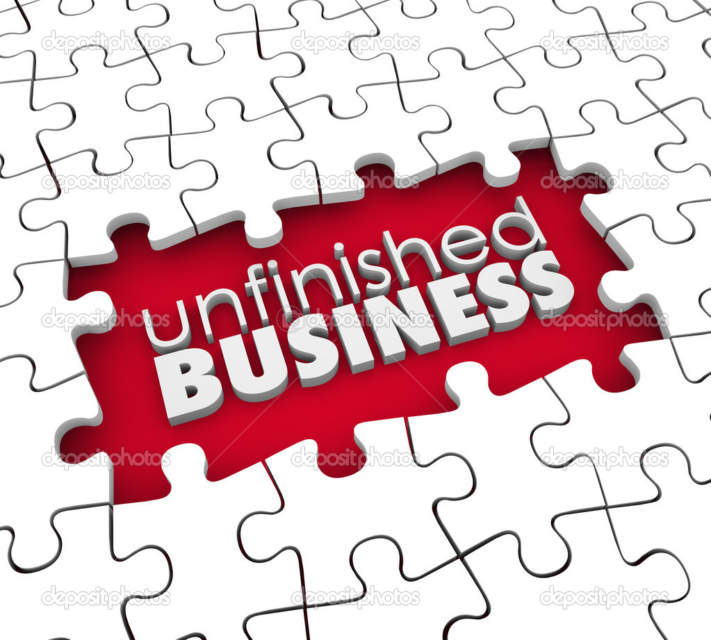 Unfinished Business Puzzle Pieces