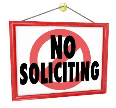 soliciting rastlanmadı yasaklayan istenmeyen