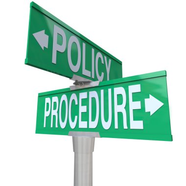 Policy Procedure Two Way Street Road Signs Intersection Company  clipart