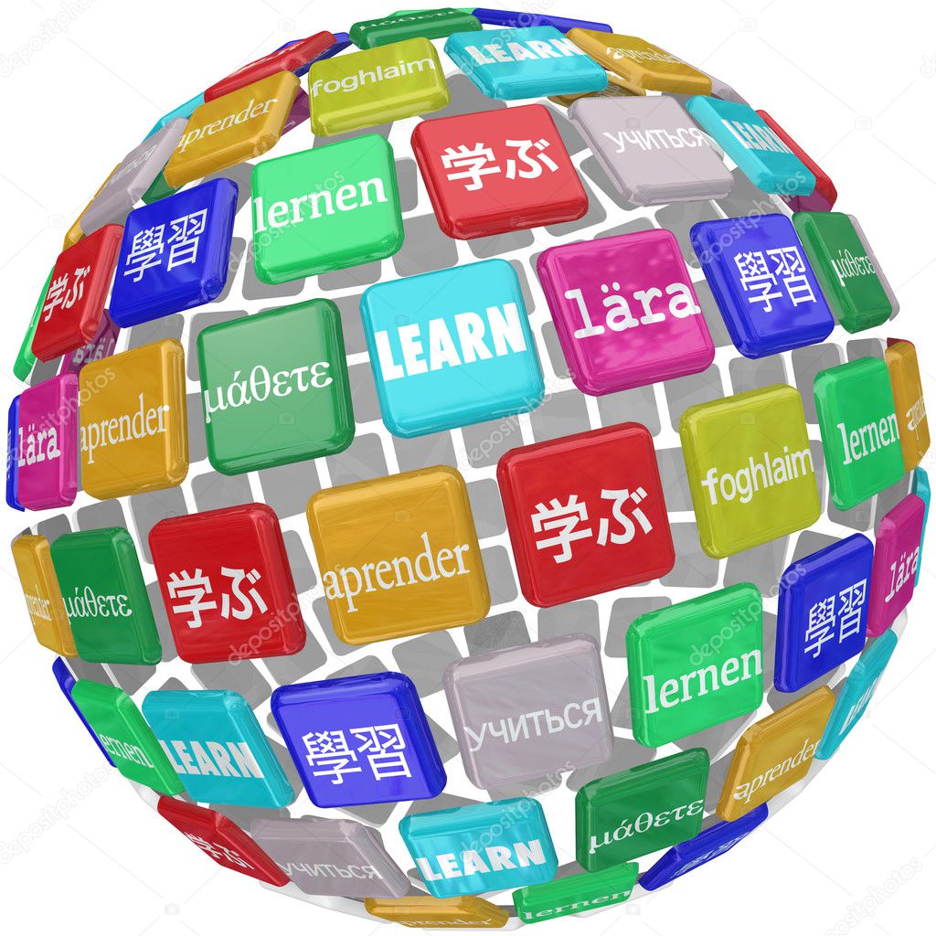 Learn word translated in different languages