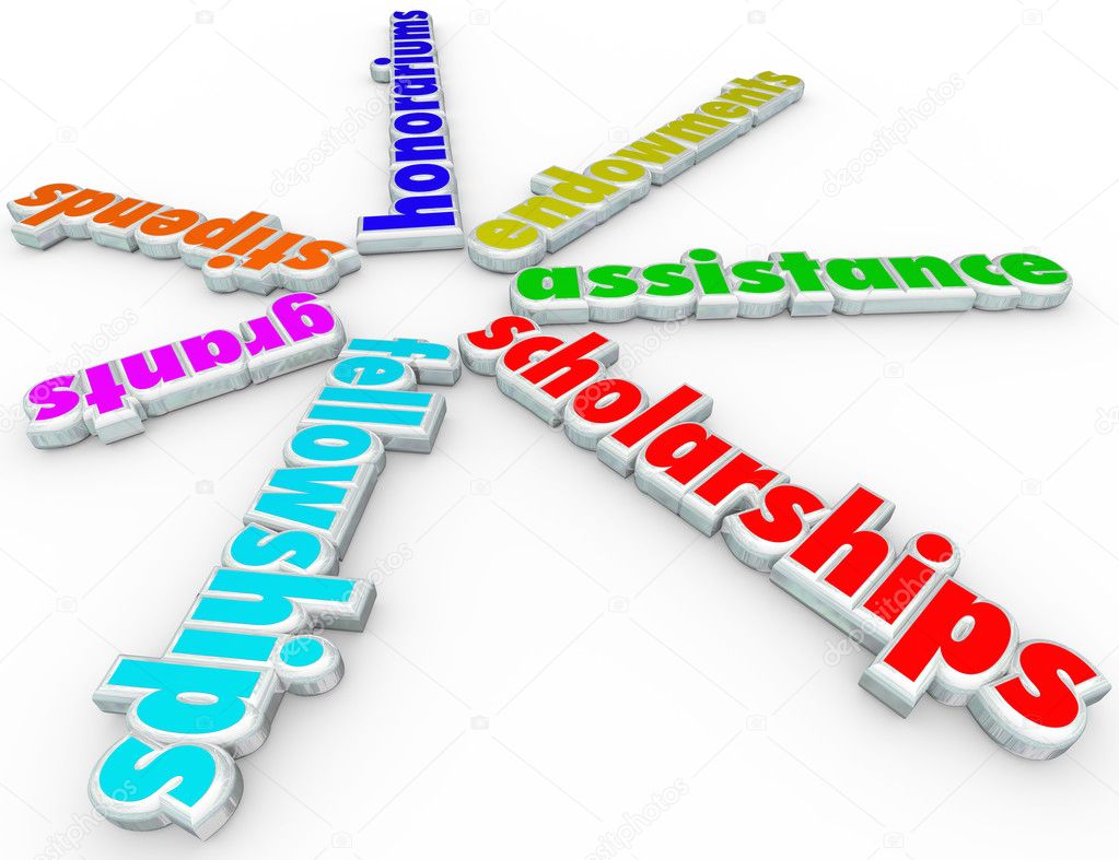 Scholarships and related words for financial aid