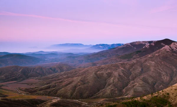 Crimea paesaggio agricolo — Foto Stock