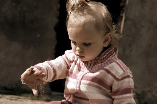 Sweet baby girl — Stock Photo, Image