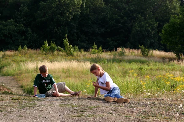 Auf einem Spaziergang — Stockfoto