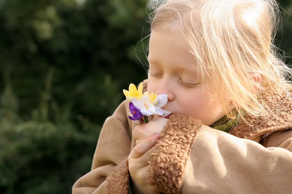 Spring girl — Stock Photo, Image