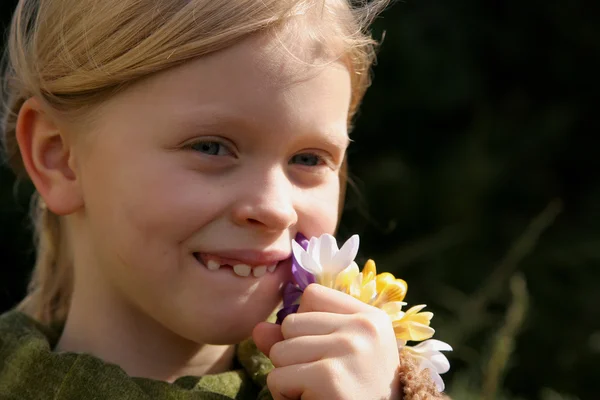 Spring girl — Stock Photo, Image