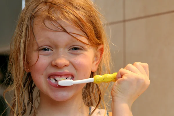 In the bathroom — Stock Photo, Image