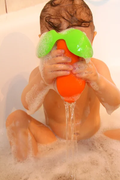 In the bathroom — Stock Photo, Image