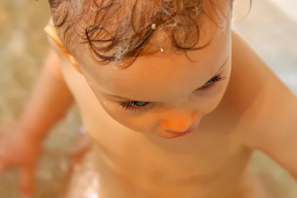 In the bathroom — Stock Photo, Image