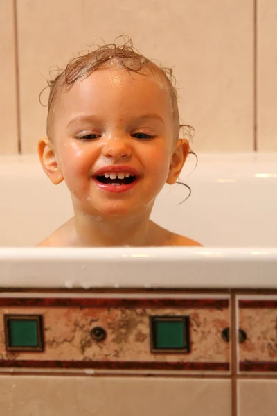 In the bathroom — Stock Photo, Image