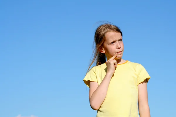 Blue, blue sky over me — Stock Photo, Image