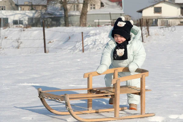 My sled — Stock Photo, Image