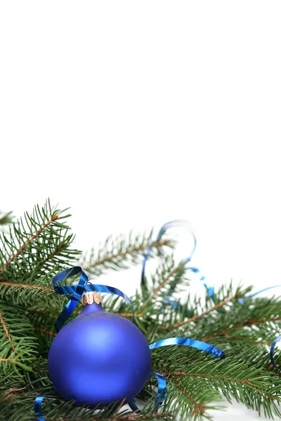 Bombillas azules de Navidad —  Fotos de Stock