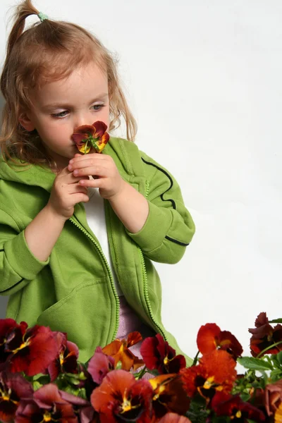 Little gardener — Stock Photo, Image