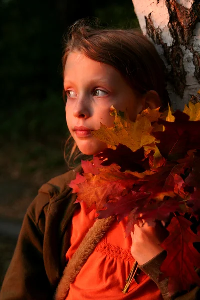 Podzimní portrét — Stock fotografie