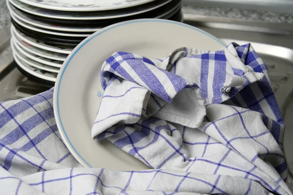 Dish washing — Stock Photo, Image