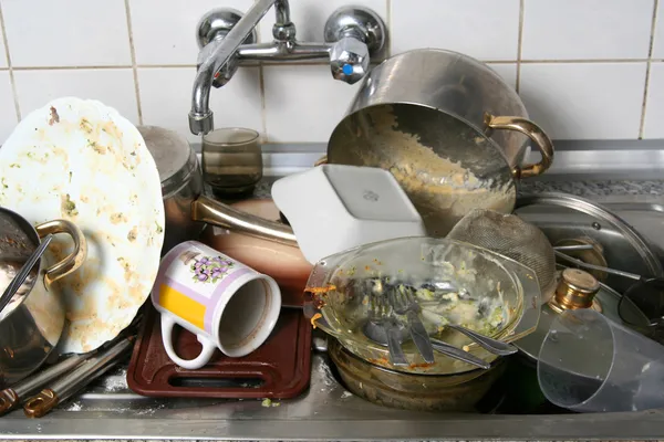 Bulaşık yıkama Stok Fotoğraf