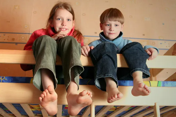 Niños alegres — Foto de Stock