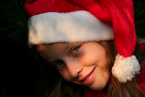 Різдво дівчина — стокове фото