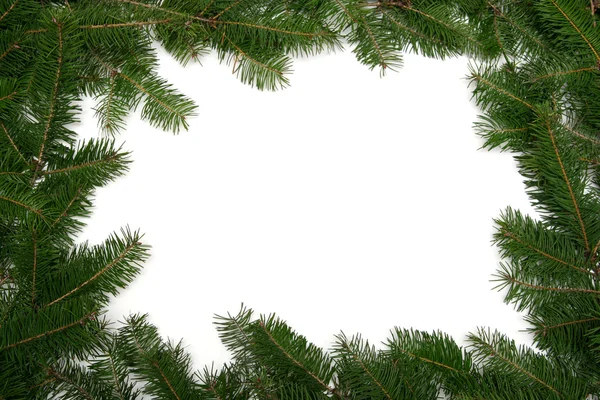 Marco del árbol de Navidad — Foto de Stock