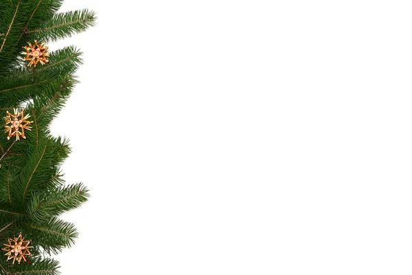 Christmas tree frame — Stock Photo, Image