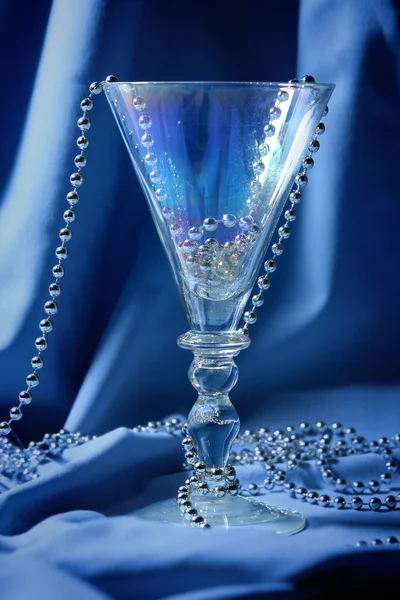 Blue glass — Stock Photo, Image