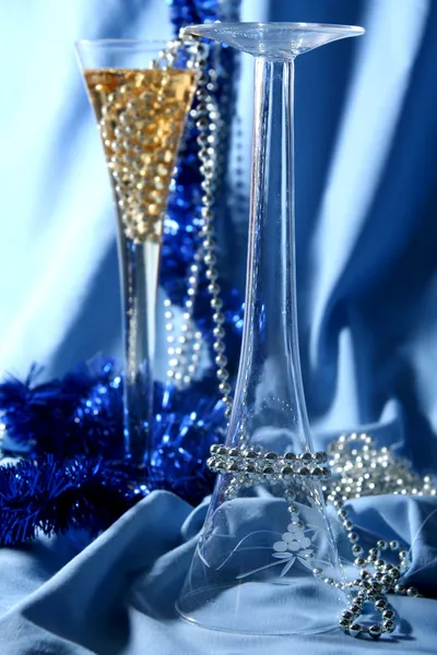 Blue celebration — Stock Photo, Image