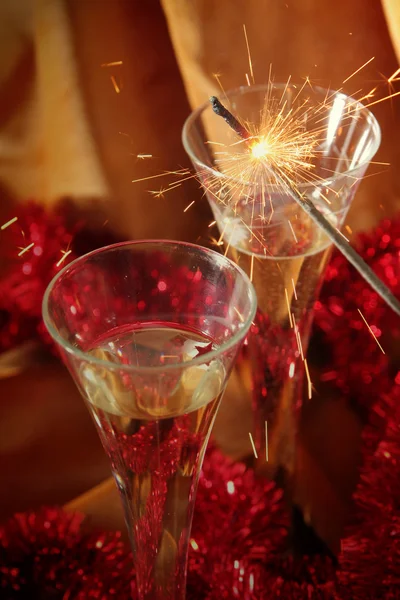 Golden celebration — Stock Photo, Image