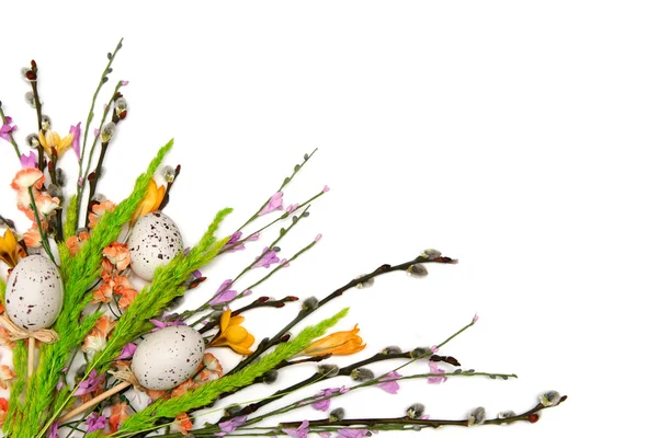 Easter floral arrangement — Stock Photo, Image