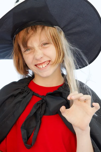 Young witch — Stock Photo, Image