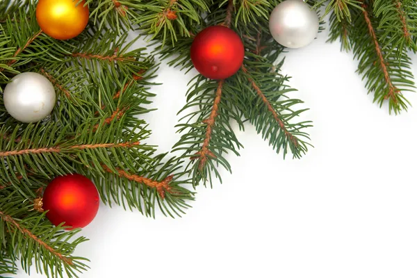 Декорации рождественских елок — стоковое фото