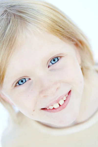 Blue eyes girl — Stock Photo, Image