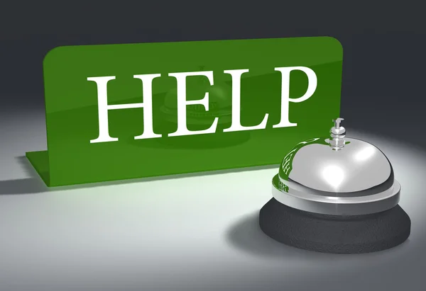 Servicio de atención al cliente helpdesk bell — Foto de Stock