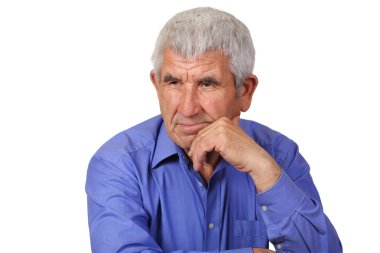 yaşlı adam öyle dalıp gitmişim