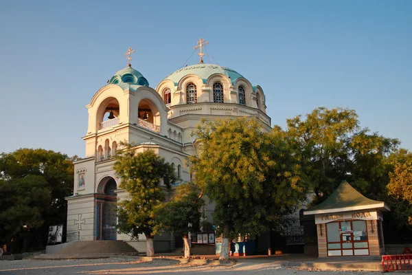 Καθεδρικό ναό του Αγίου Νικολάου στο evpatoria — Φωτογραφία Αρχείου
